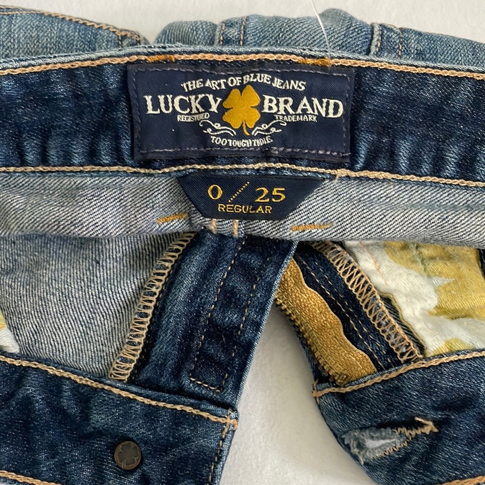 Low rise Lucky Brand Jean Shorts